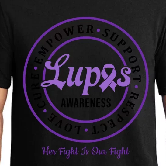 Lupus Awareness Support Team Gift Pajama Set