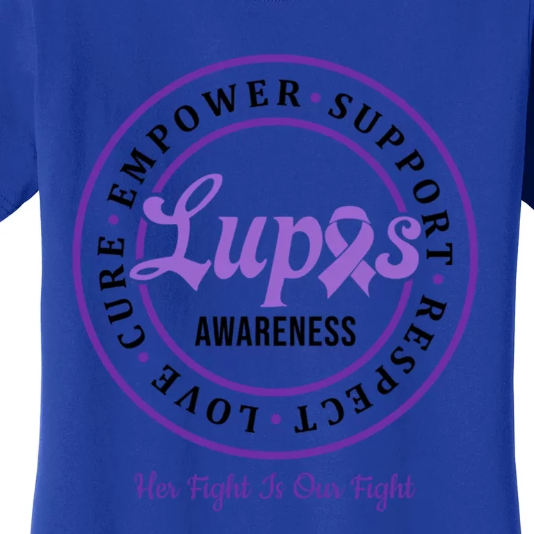 Lupus Awareness Support Team Gift Women's T-Shirt