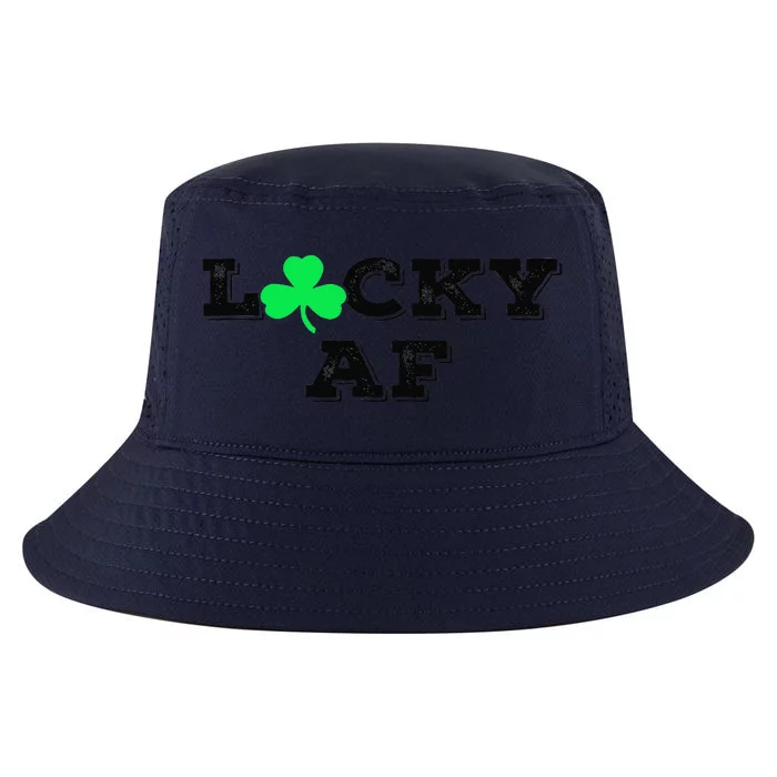 Lucky AF St Patricks Day Women's T Cool Comfort Performance Bucket Hat