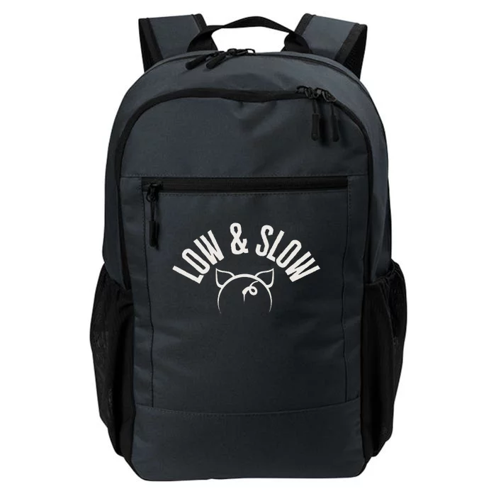 Low And Slow Meat Smoking Pork Smoking Mantra Daily Commute Backpack