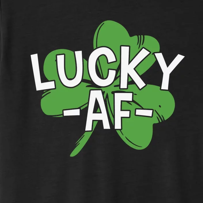 Lucky Af St Patricks Day ChromaSoft Performance T-Shirt