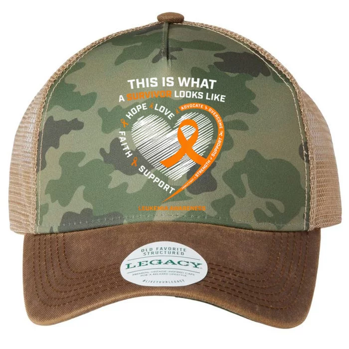 Leukemia Awareness Survivor Gifts Legacy Tie Dye Trucker Hat