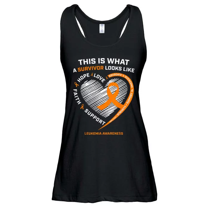 Leukemia Awareness Survivor Gifts Ladies Essential Flowy Tank