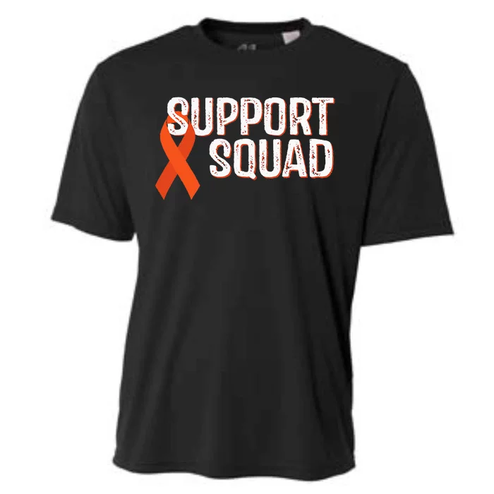 Leukemia Awareness Support Squad Cooling Performance Crew T-Shirt