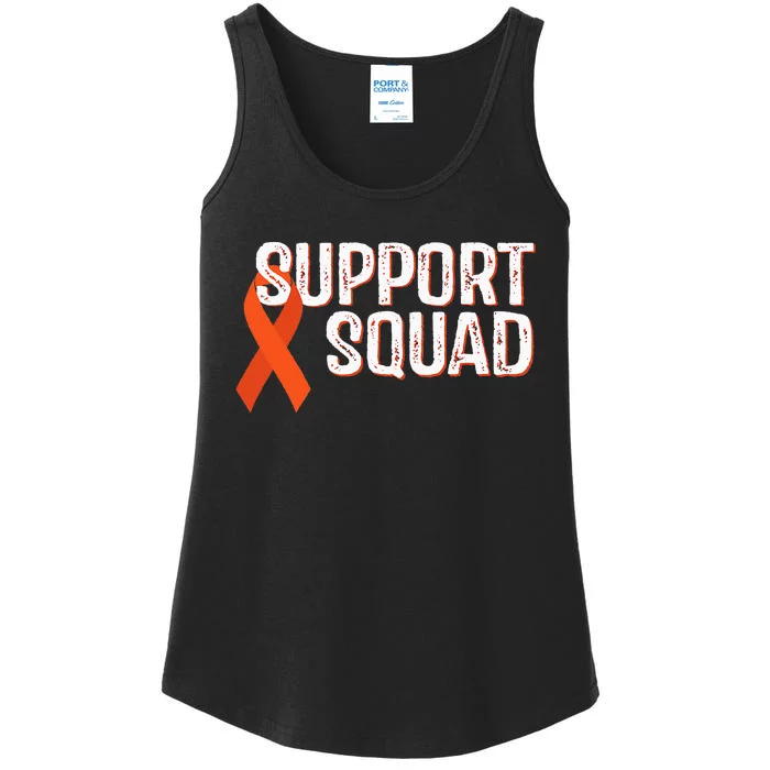 Leukemia Awareness Support Squad Ladies Essential Tank