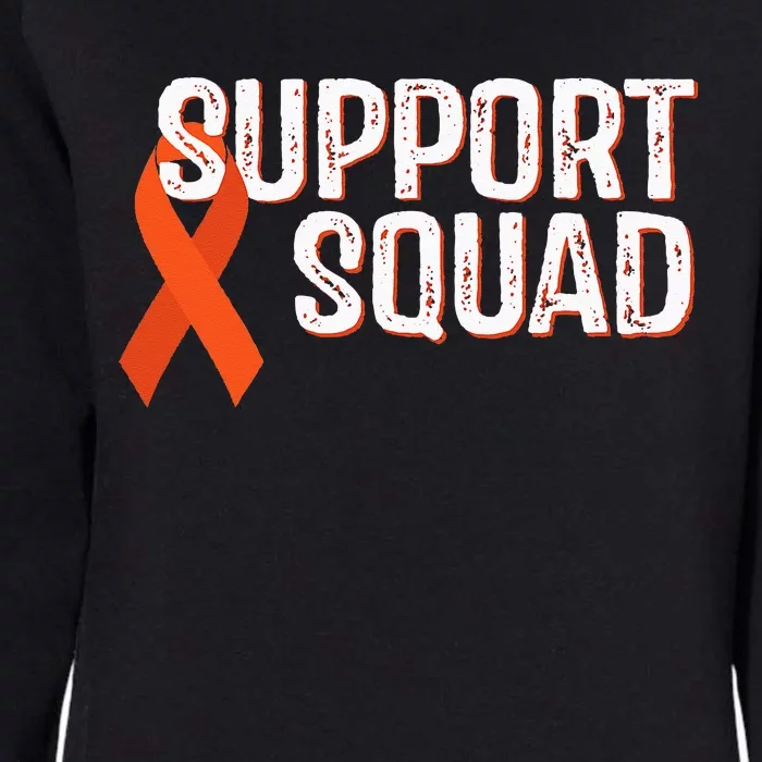 Leukemia Awareness Support Squad Womens California Wash Sweatshirt