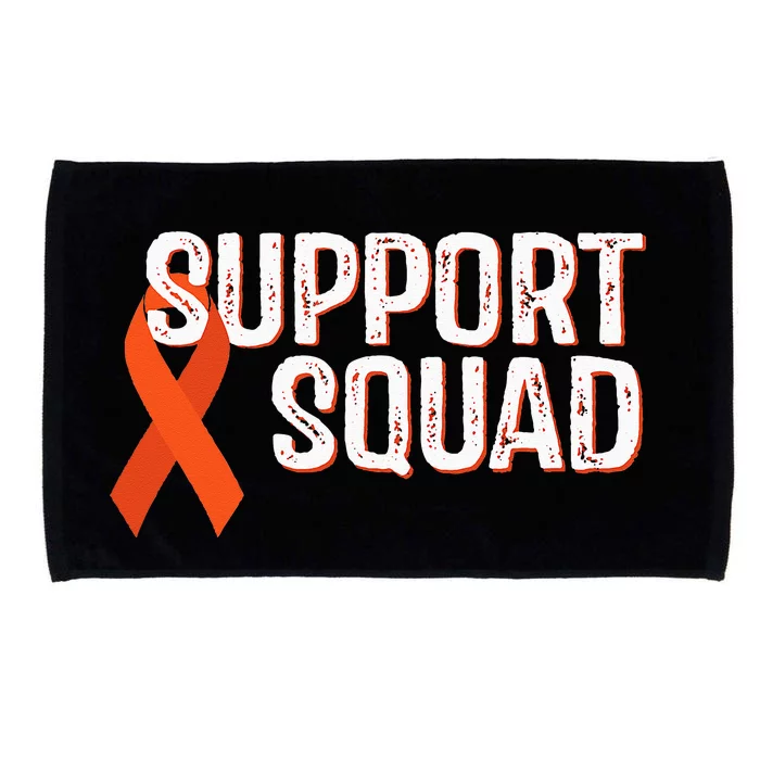 Leukemia Awareness Support Squad Microfiber Hand Towel