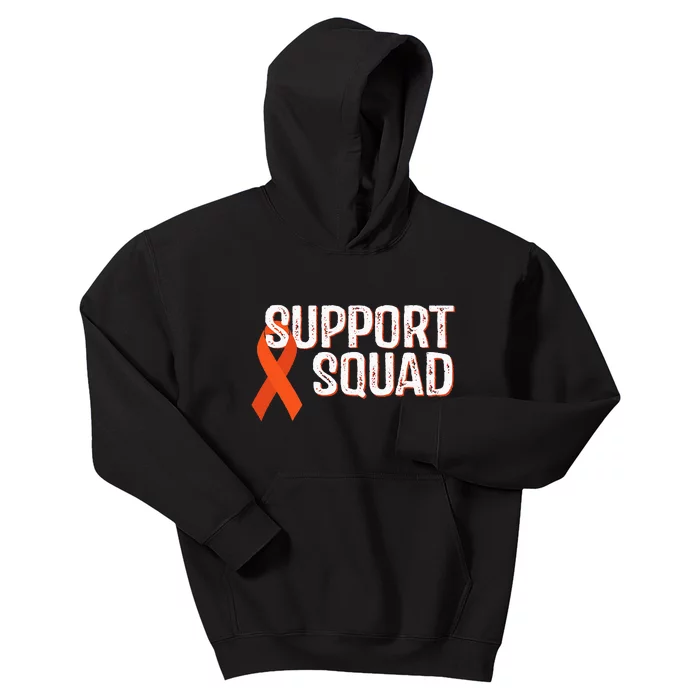 Leukemia Awareness Support Squad Kids Hoodie