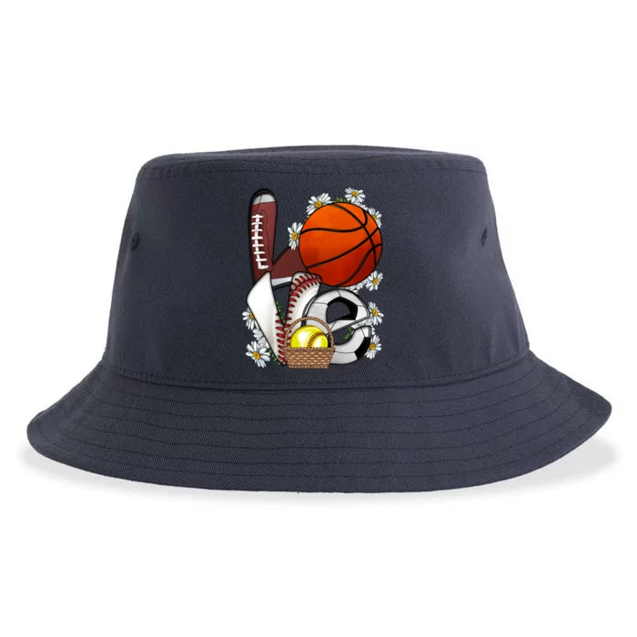 Love All Sports Sustainable Bucket Hat