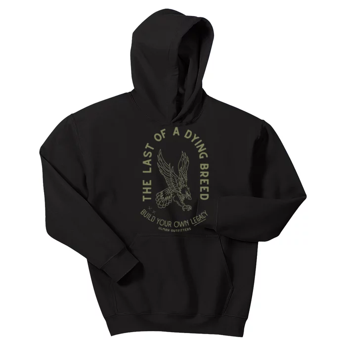 Legacy American Sage And Army Green Kids Hoodie