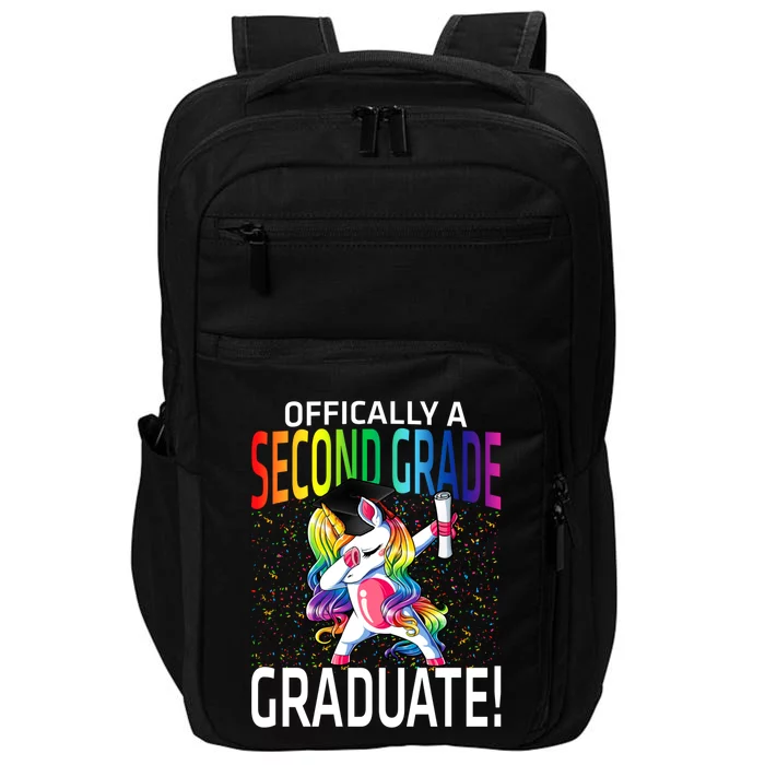 Ly A Second Grade Graduate Unicorn Gift Impact Tech Backpack