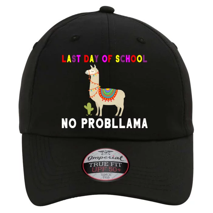 Last Day Of School No ProbLLama The Original Performance Cap