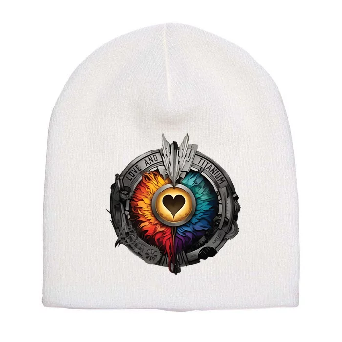 Love And Titanium Short Acrylic Beanie