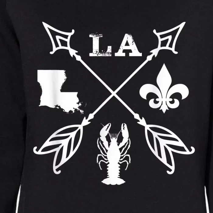 Louisiana arrow t shirt New Orleans Mardi Gras Tshirt Womens California Wash Sweatshirt