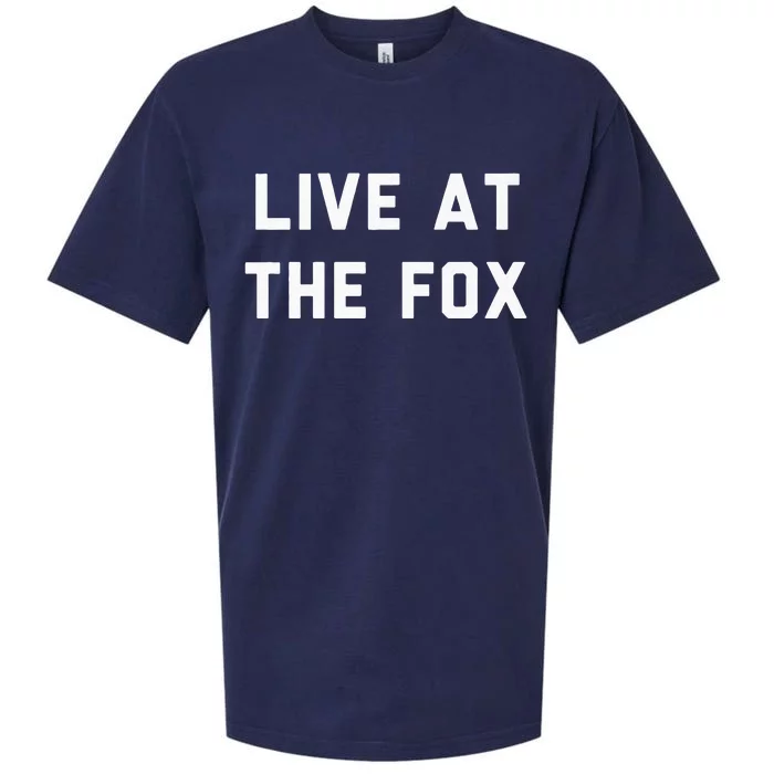 Live At The Fox Classic Rock Music Inspired Southern Rock Sueded Cloud Jersey T-Shirt