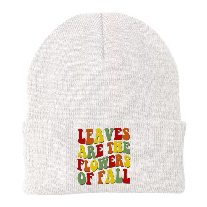 Leaves Are The Flowers Of Fall Retro Knit Cap Winter Beanie