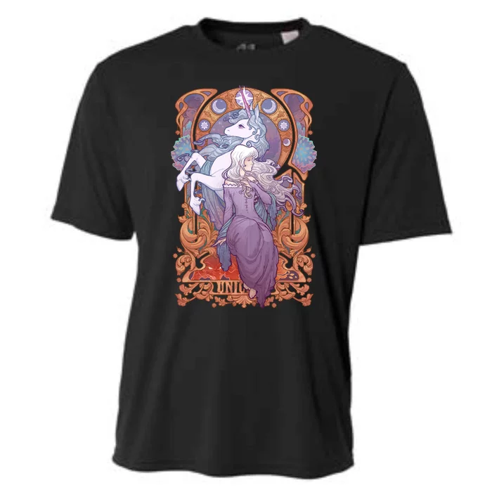 Lady Amalthea The Last Unicorn Cooling Performance Crew T-Shirt