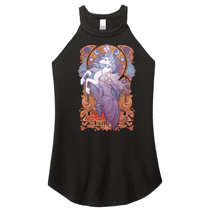 Lady Amalthea The Last Unicorn Women’s Perfect Tri Rocker Tank