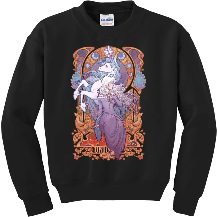 Lady Amalthea The Last Unicorn Kids Sweatshirt