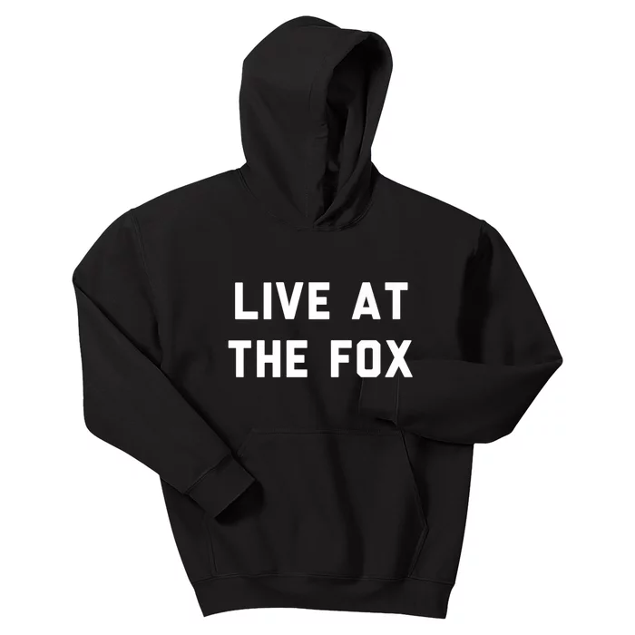 Live At The Fox Classic Rock Music Inspired Southern Rock Kids Hoodie