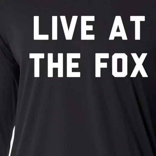 Live At The Fox Classic Rock Music Inspired Southern Rock Cooling Performance Long Sleeve Crew