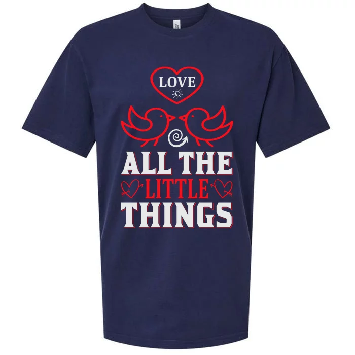 Love All The Little Things Sueded Cloud Jersey T-Shirt