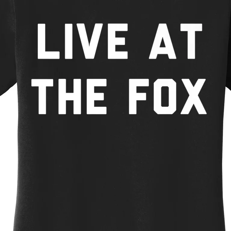 Live At The Fox Classic Rock Music Inspired Southern Rock Women's T-Shirt