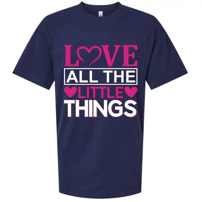 Love All The Little Things Sueded Cloud Jersey T-Shirt