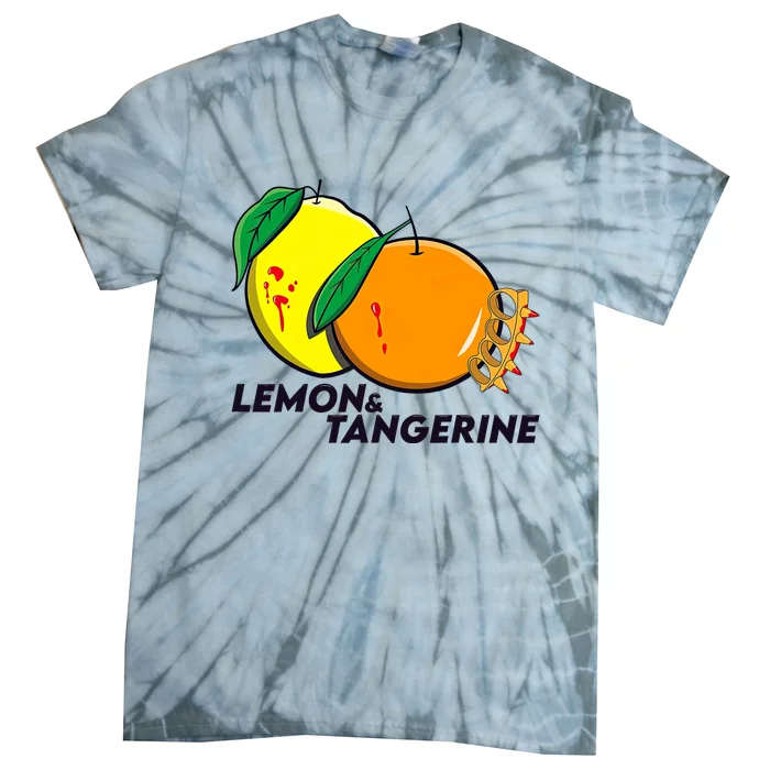 Lemon And Tangerine Bullet Train Tie-Dye T-Shirt