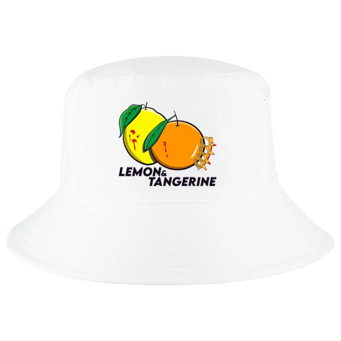 Lemon And Tangerine Bullet Train Cool Comfort Performance Bucket Hat