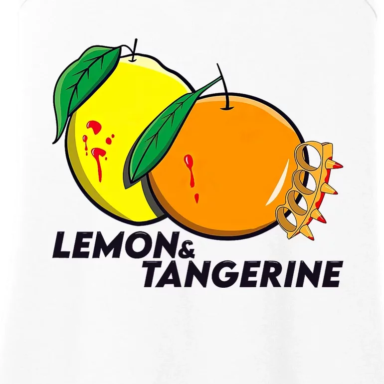 Lemon And Tangerine Bullet Train Ladies Essential Tank