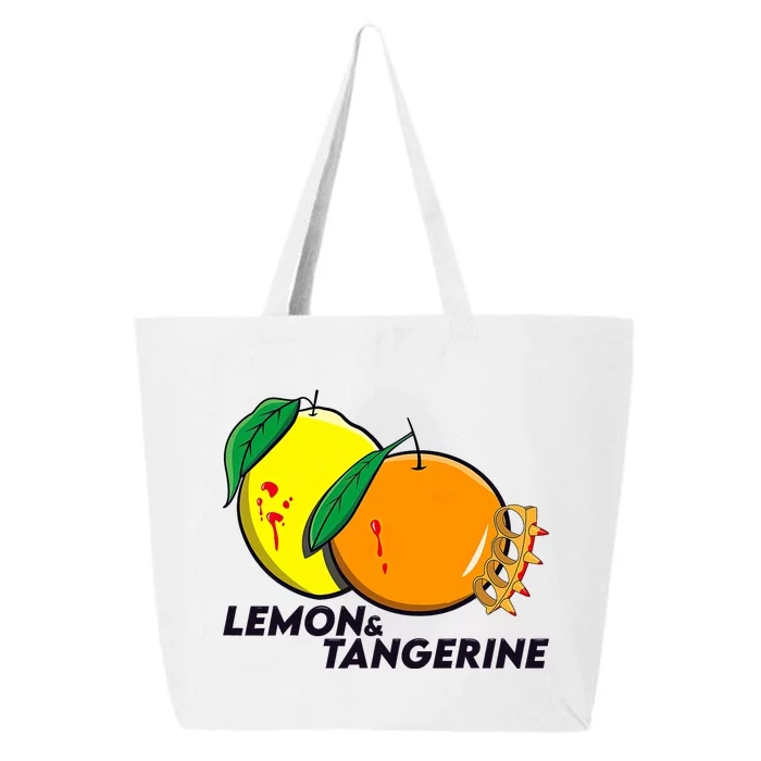 Lemon And Tangerine Bullet Train 25L Jumbo Tote