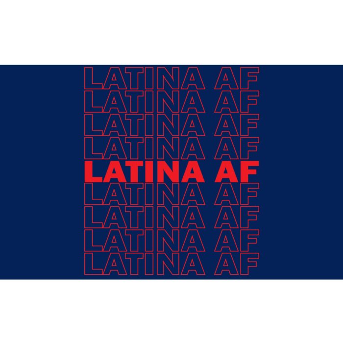 Latina Af Spanish Pride Bumper Sticker