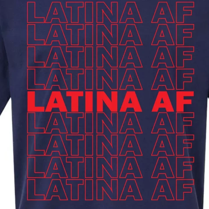 Latina Af Spanish Pride Sueded Cloud Jersey T-Shirt