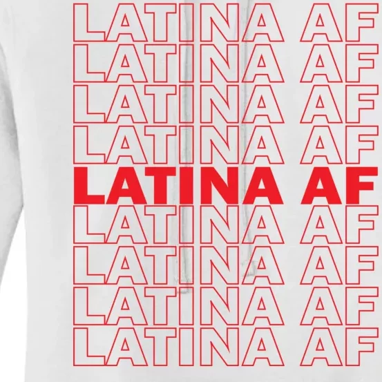 Latina Af Spanish Pride Women's Pullover Hoodie