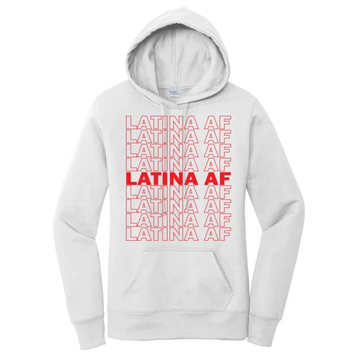 Latina Af Spanish Pride Women's Pullover Hoodie