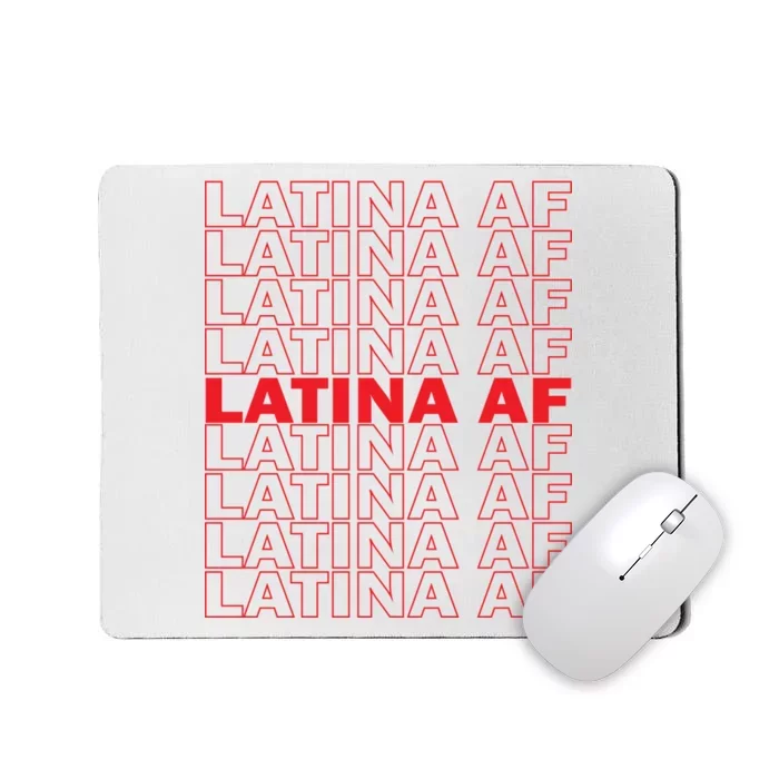 Latina Af Spanish Pride Mousepad