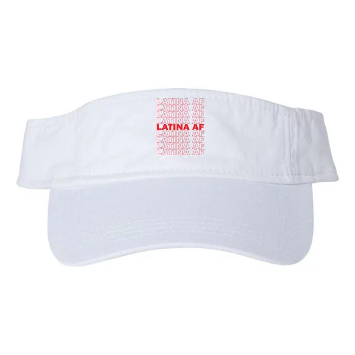 Latina Af Spanish Pride Valucap Bio-Washed Visor