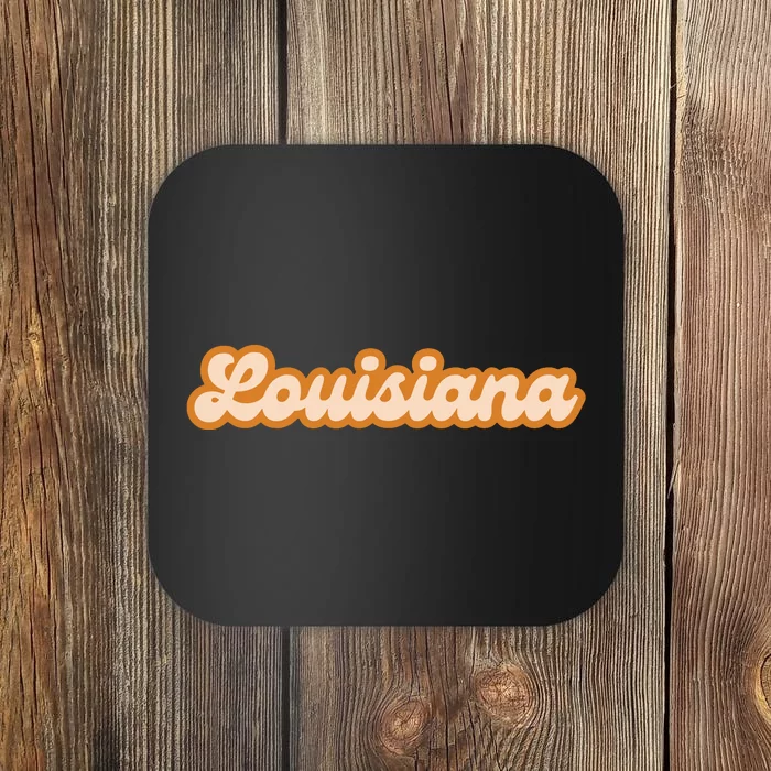 Louisiana America Usa State Retro Coaster