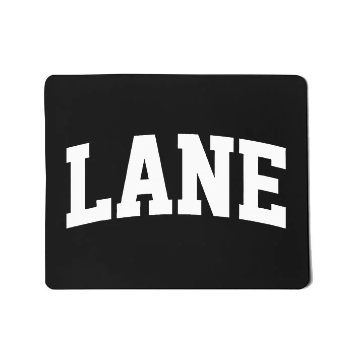 Lane Arch Vintage College Athletic Sport Mousepad