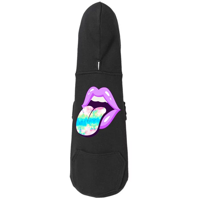 Lavender Lips Doggie 3-End Fleece Hoodie