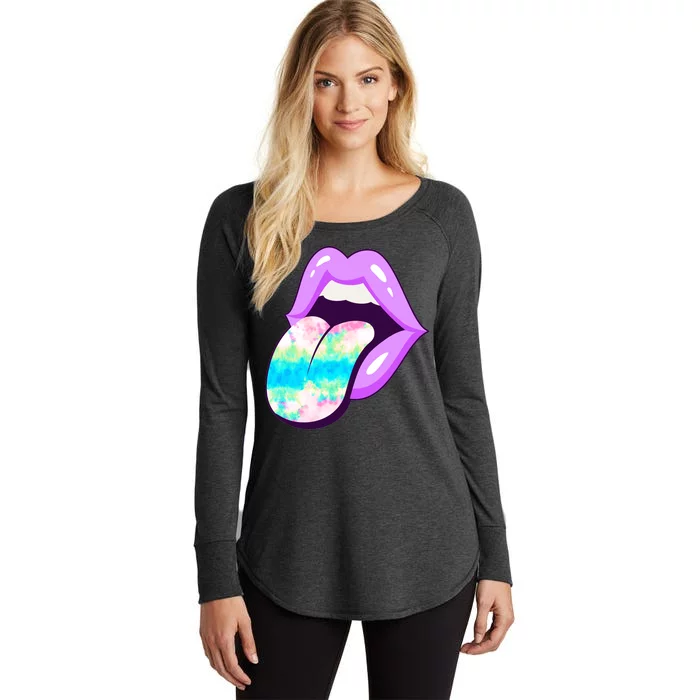 Lavender Lips Women's Perfect Tri Tunic Long Sleeve Shirt