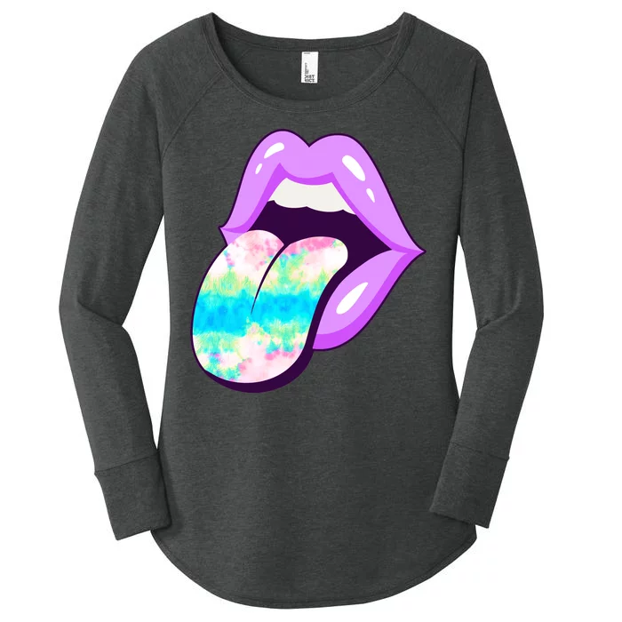 Lavender Lips Women's Perfect Tri Tunic Long Sleeve Shirt