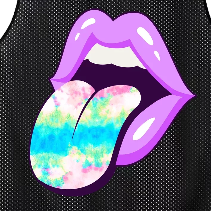 Lavender Lips Mesh Reversible Basketball Jersey Tank