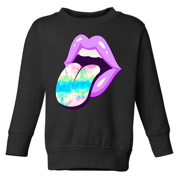 Lavender Lips Toddler Sweatshirt