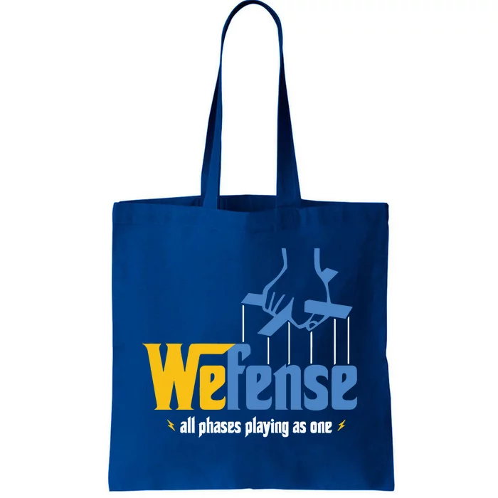 Los Angeles We Fense All Phrases Playing As One Tote Bag