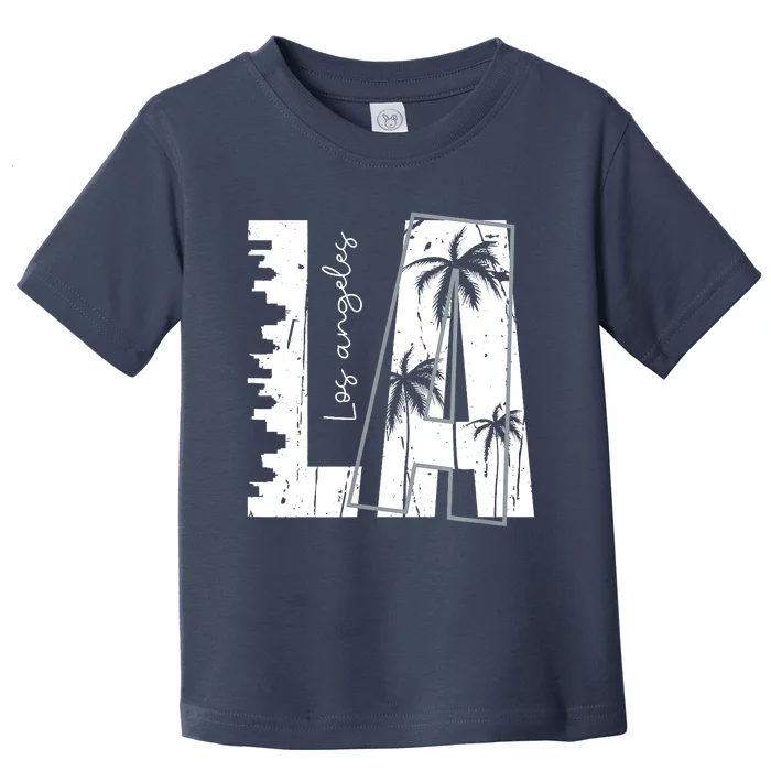 Los Angeles Women Graphic Tee California Print Toddler T-Shirt