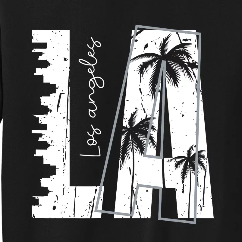 Los Angeles Women Graphic Tee Men California Print Sweatshirt