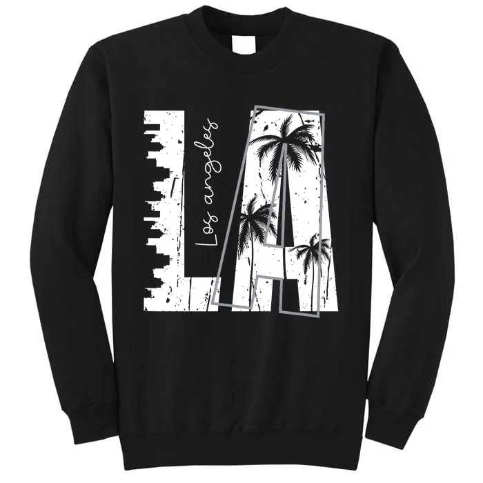 Los Angeles Women Graphic Tee Men California Print Sweatshirt