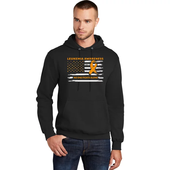 Leukemia Awareness We Fight Cancer Together Cure Leukemia Hoodie